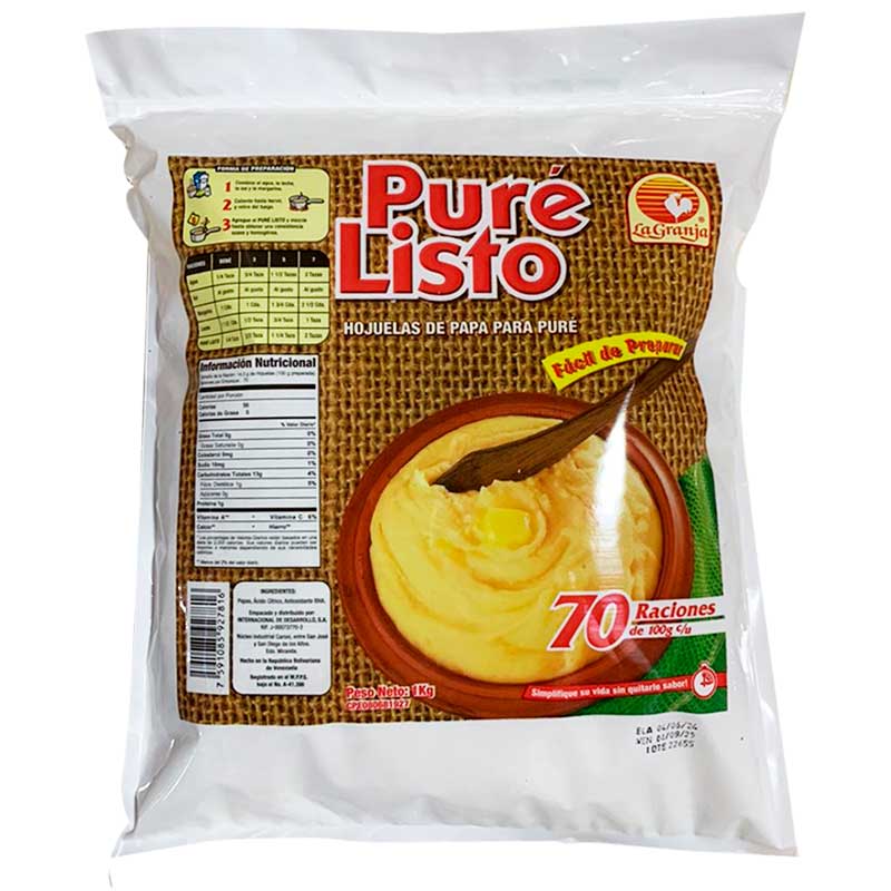 Puré Listo </br>La Granja